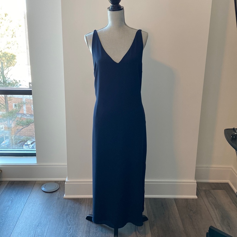 Babaton Double V Lined Slip Dress